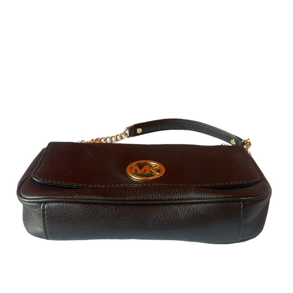 Michael Kors Leather Fulton Black shoulder bag - Picture 6 of 9
